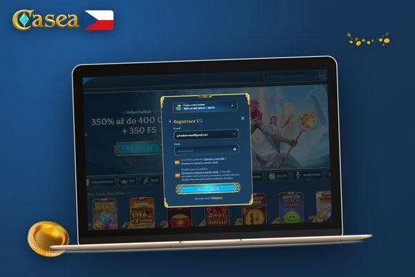 Zabezpečení účtu Casea Casino pomocí dvoufaktorového ověření a autentizační aplikace