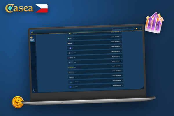 Hráč nahrává doklad totožnosti pro KYC ověření výběru v Casea Casino