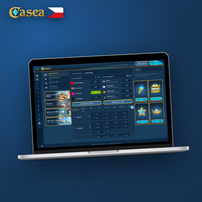 Ikona live kasina Casea Casino s ruletovým kolem od Evolution Gaming